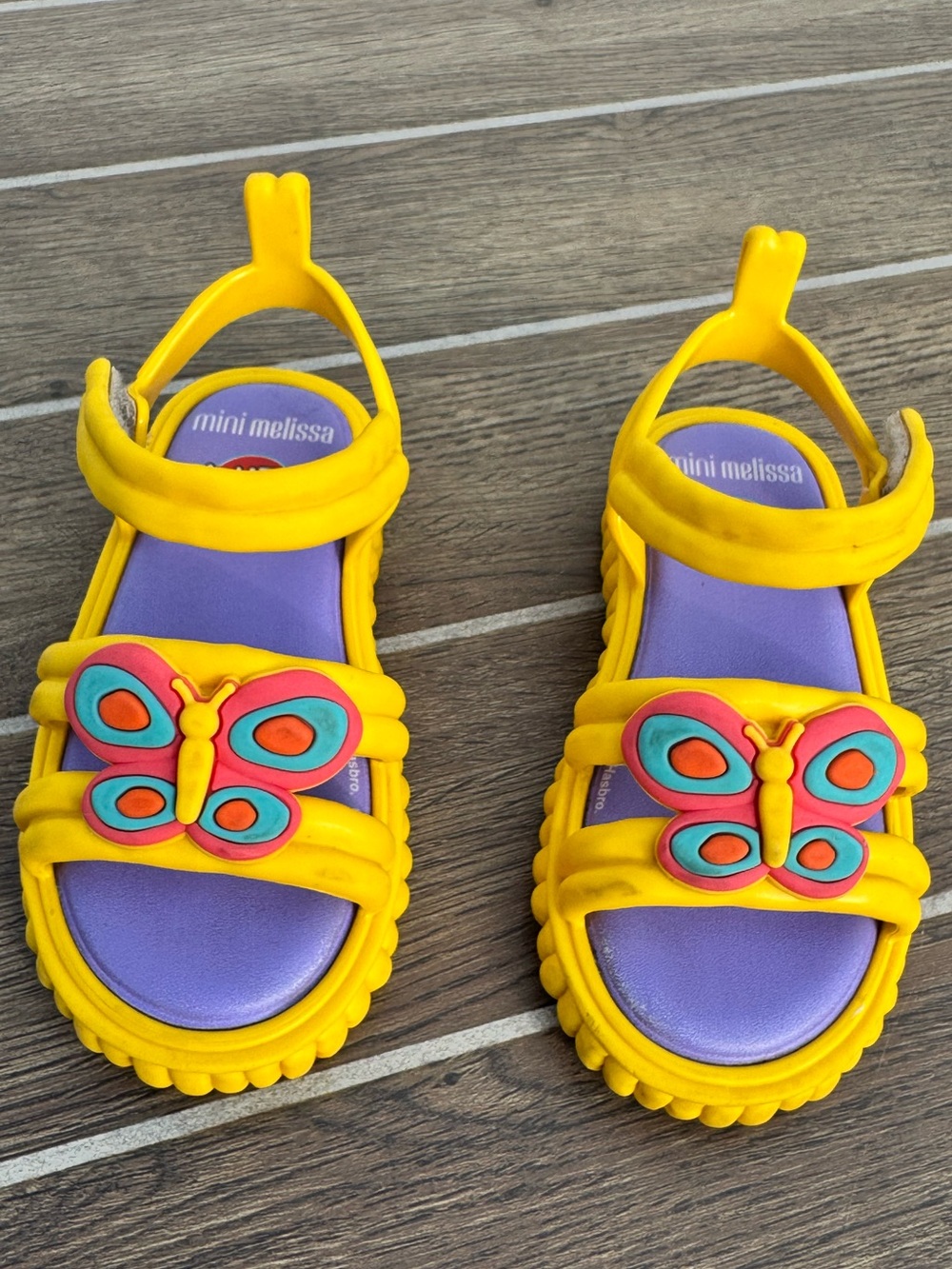 9 Toddler, Mini Melissa Play Doh Sandals